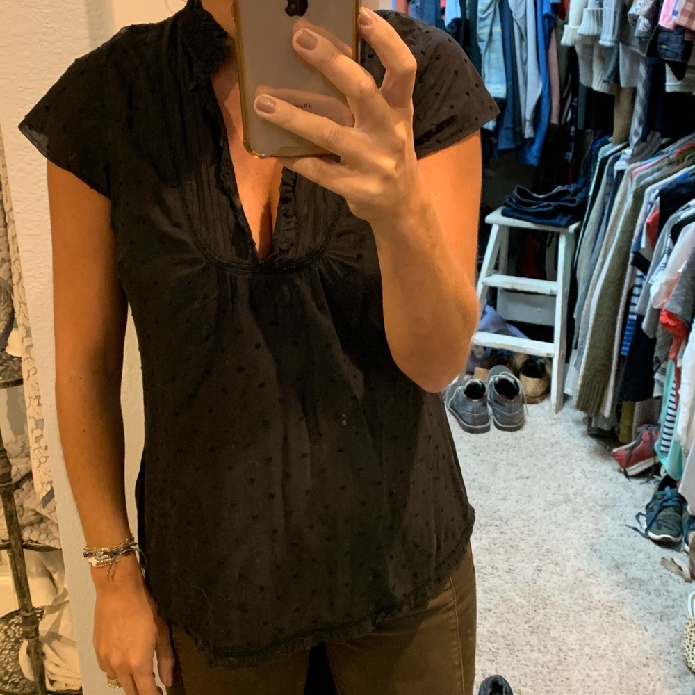 Joie chic see through blouse